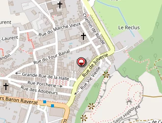 Carte de Les Fines Gueules à Crémieu