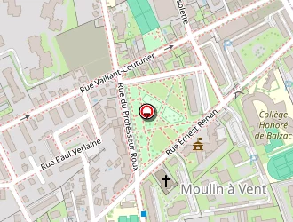 Carte de Centre De Beauté Brigitte à Vénissieux