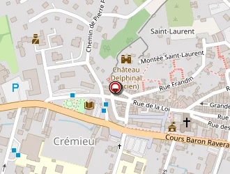 Carte de Snyers Caroline à Crémieu