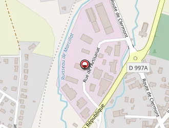 Carte de Ribbes (ets) à Billom