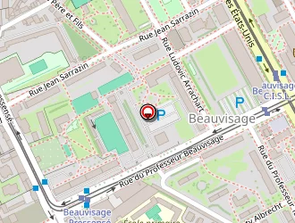 Carte de Centre Auto Viviani à Vénissieux