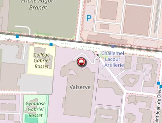 Carte de Plastic Omnium à Lyon