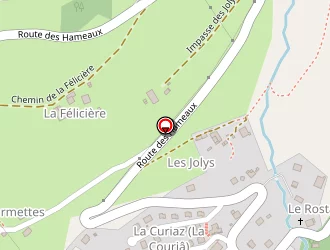 Carte de Au Coup De Marthod à Marthod