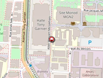 Carte de Isfa Junior Conseil à Lyon