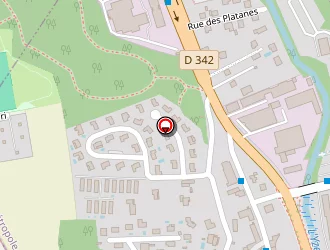 Carte de La Cervoise à Sainte-foy-lès-lyon