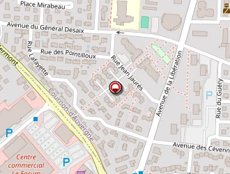 Carte de Salavert Magali à Cendre (le)