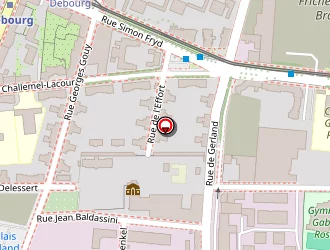 Carte de Renault Gerland à Lyon