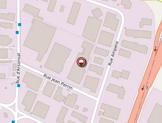 Carte de M.v Industrie à Chassieu