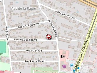 Carte de Djivanidès à Bron