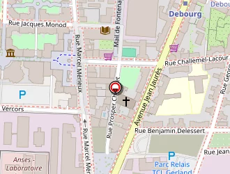 Carte de Hôtel Ibis à Lyon