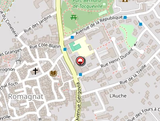 Carte de Autoprog Réparation à Romagnat