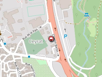 Carte de De Rose Facade à Ceyrat