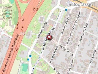 Carte de La Poste à Bron