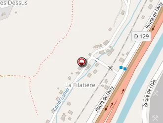 Carte de La Feuille D'or à Marthod