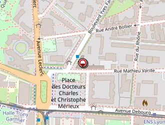 Carte de Blanchon Jocelyne à Lyon