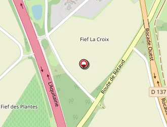 Carte de La Mine D'or à Saintes