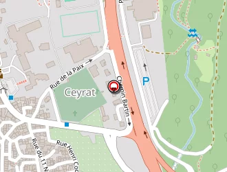 Carte de Beauger Carrelage à Ceyrat