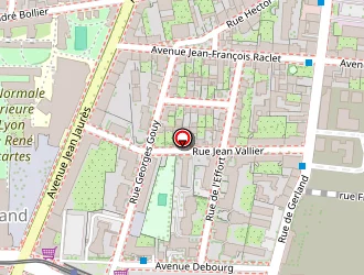 Carte de Avicennes Ambulances à Vénissieux