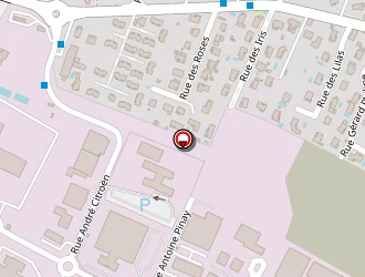 Carte de Truckstore à Genas