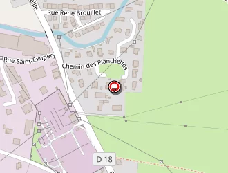 Carte de Sofama à Feurs