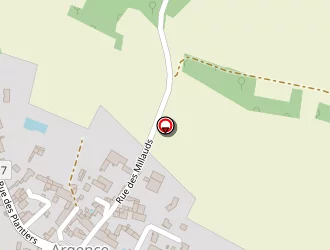 Carte de Lavergne à Champniers