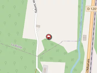 Carte de La Ferme D'edmée à Grésy-sur-aix