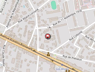 Carte de Quick Medical Service à Bron