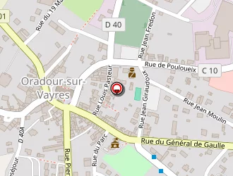 Carte de Com Com Bandiat Tardoire Avenir à Oradour-sur-vayres