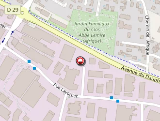 Carte de Letes à Chassieu