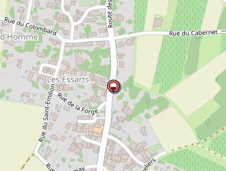 Carte de Sobreal à Chaniers