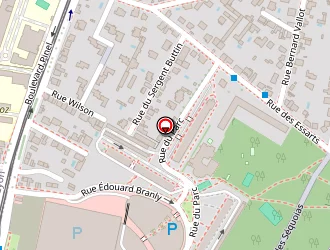 Carte de Dauchet Isabelle à Bron