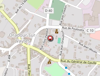 Carte de Mairie à Oradour-sur-vayres