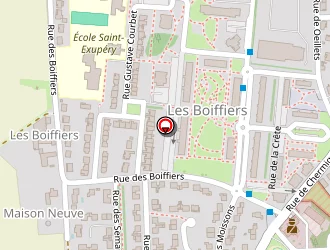 Carte de Chauvaud à Saintes