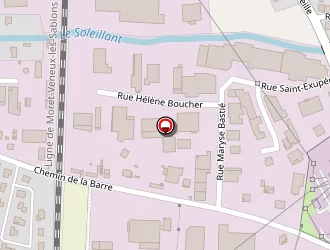 Carte de Boulangerie Marie Blachère à Feurs