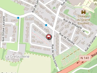 Carte de Menard Jack à Saintes