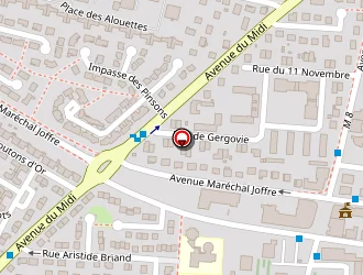 Carte de Centre Cocooning à Cournon-d'auvergne