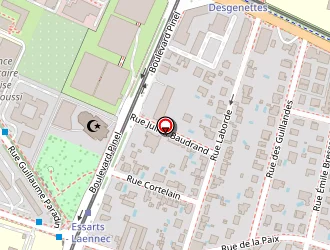 Carte de Durand Nicole à Bron