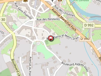 Carte de Vergne Daniel à Eymoutiers