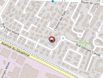 Carte de Mauran Delon à Chassieu