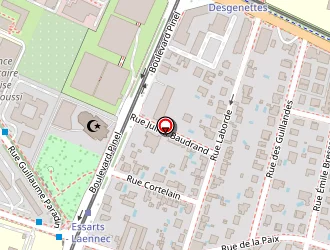 Carte de Godde Claude à Bron