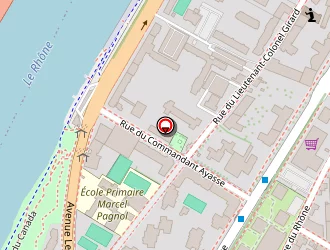 Carte de C Campus à Lyon