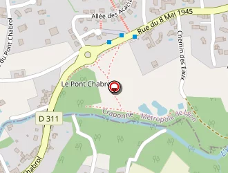 Carte de Brind'agencement à Brindas