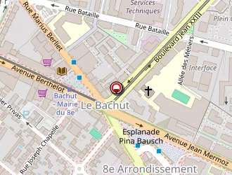 Carte de Carrard Services à Lyon