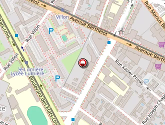 Carte de A2ms à Lyon