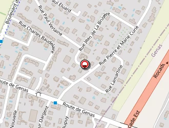 Carte de Poralu Menuiseries à Genas