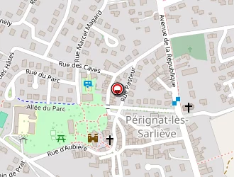 Carte de Favier Eric à Pérignat-lès-sarliève