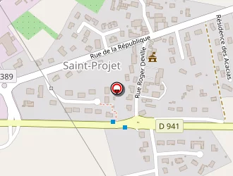 Carte de L.c.m.p à Saint-projet-saint-constant