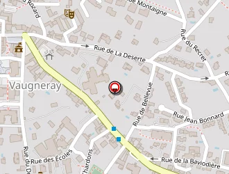 Carte de Urgence (services Locaux) à Vaugneray