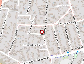 Carte de Pharmacie De La Poste à Bron