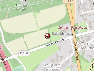 Carte de Riva Paul à Saintes